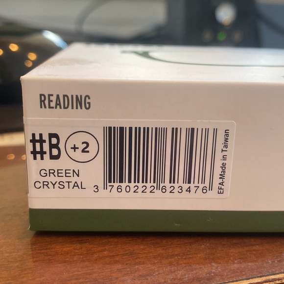 Izipizi Reading Glasses BRAND NEW #B Green Crystal +2 - Picture 8 of 8